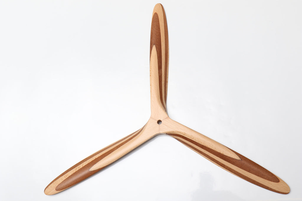 SEP Propellers - 3 Blade Beech/Sipo Laminated Scale Blade 24 x 10 ...